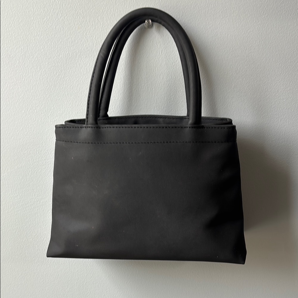 Black Nylon Mini Bag